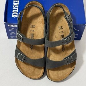 Birkenstock Sonora CT Black Sandals Size 41 Regular New in Box